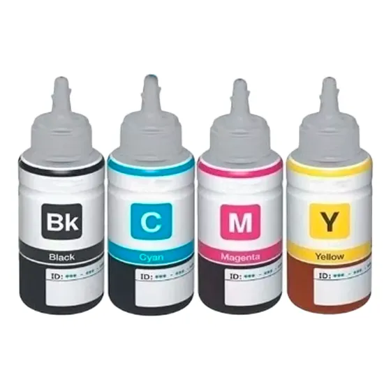 Tinta Original Epson Kit De 4 Colore L200 L210 L350 L355 555