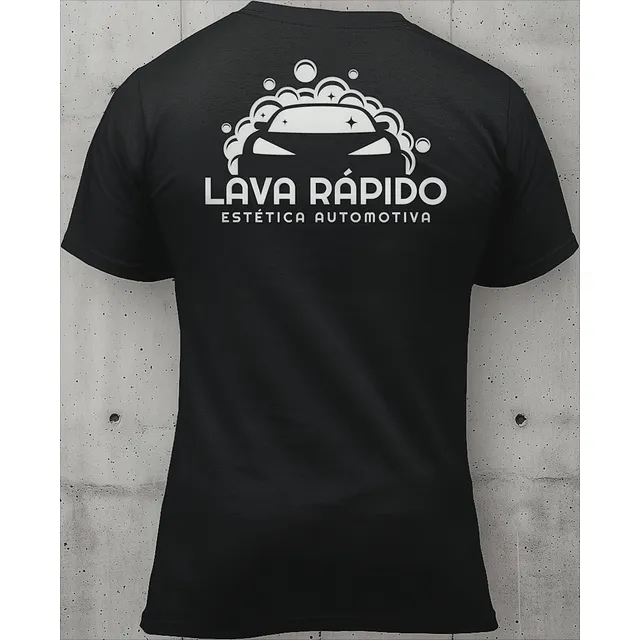 Camiseta Lava Rápido Uniforme Profissional 100% Algodão Md2