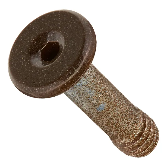 Color Bronce Oscuro Largo Tapa Tornillo