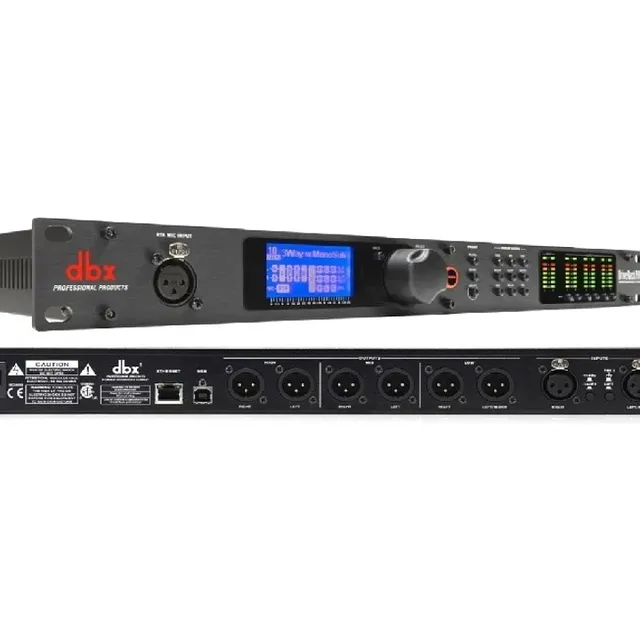 Procesador De Parlantes Dbx Driverack Pa2+ / Hc Music