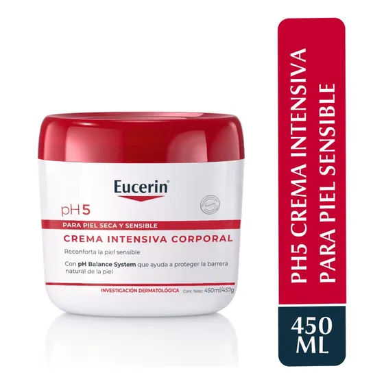 Pote Crema Intensiva Corporal Eucerin Ph5 450ml