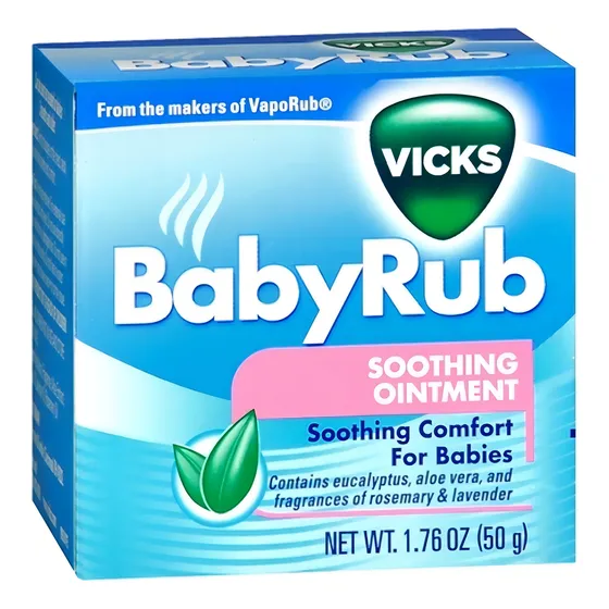 Pomada Vicks Babyrub Baby Rub Infantil