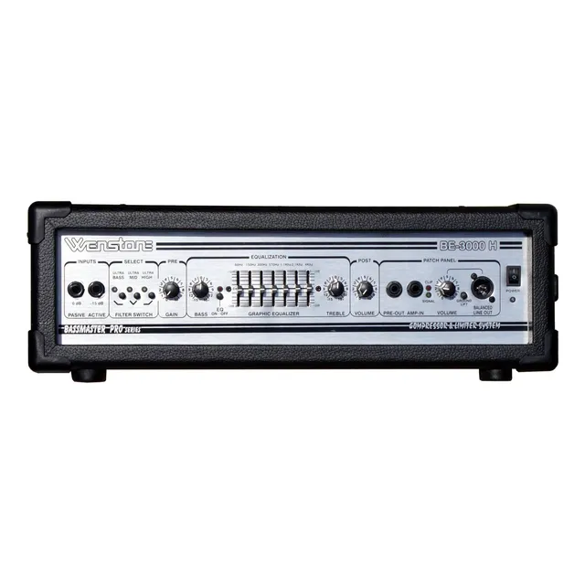 Amplificador Bajo Wenstone Be3000 Cabezal 300 W Eq 7 Bandas 