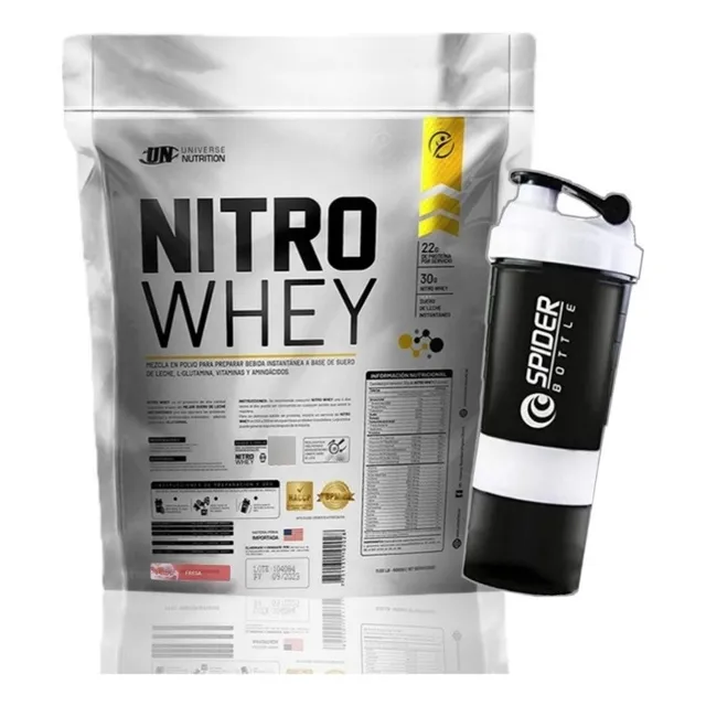 Nitro Whey 3kg + Shaker ¡¡ Delivery Gratis !!