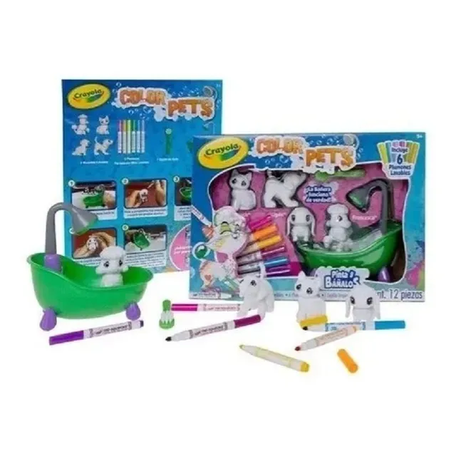 Color Pets Crayola Bañera Oferta Juguete Colorear Mascota