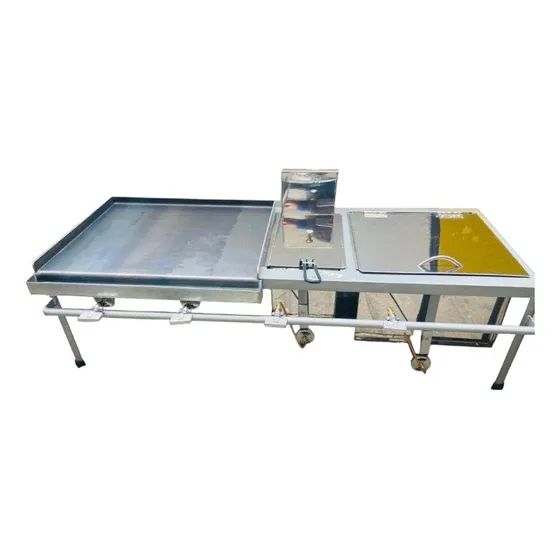Cocina Industrial Tope Con Plancha Freidora Y Baño De Maria