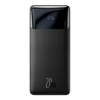 Power Bank Baseus 10000mah 20w Display Digital Turbo Cor Preto Power Bank Baseus 10000mah 20w Display Digital Turbo Cor Preto