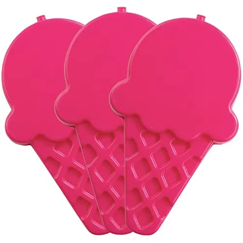 Helado Reutilizable Paquete De Hielo Duro De 3- 71j8r