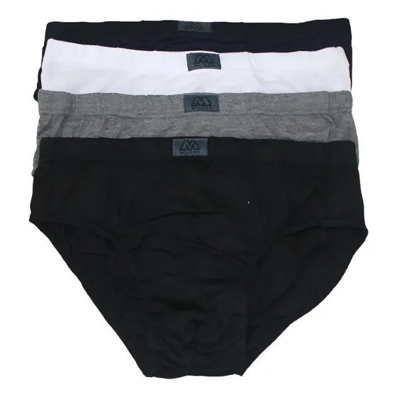 12 Slip Tradicional Para Hombre - Calzoncillo De Algodón