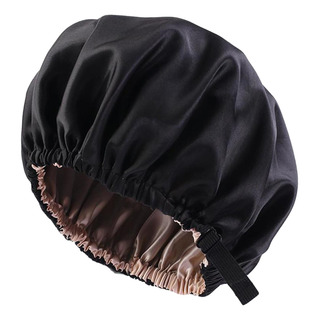 Satin Bonnet Sleep Doble Capa Reversible Ajustable Satin Satin Bonnet Sleep Doble Capa Reversible Ajustable Satin