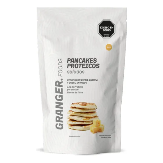 Pancakes Proteicos Salados En Polvo - Granger 300g Queso