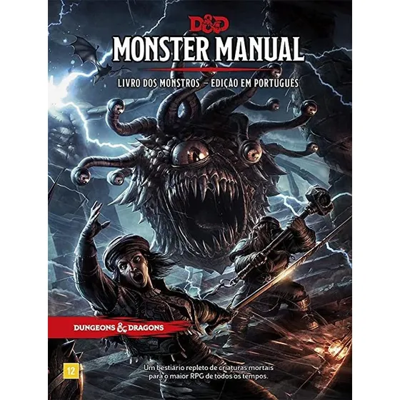 Livro Dungeons And Dragons: Monster Manual