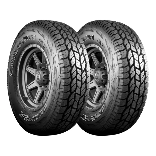 Juego De 2 Cubiertas Cooper 265/70 R16 Lt Evolution Att