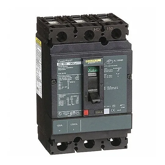 Interruptor Termomagnetico 3x150 Square D Hdl36150