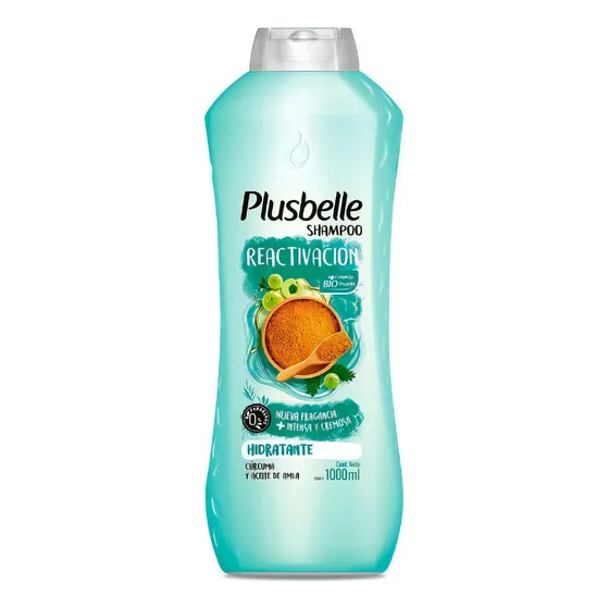 Shampoo Plusbelle Reactivacion Hidratante 1000ml