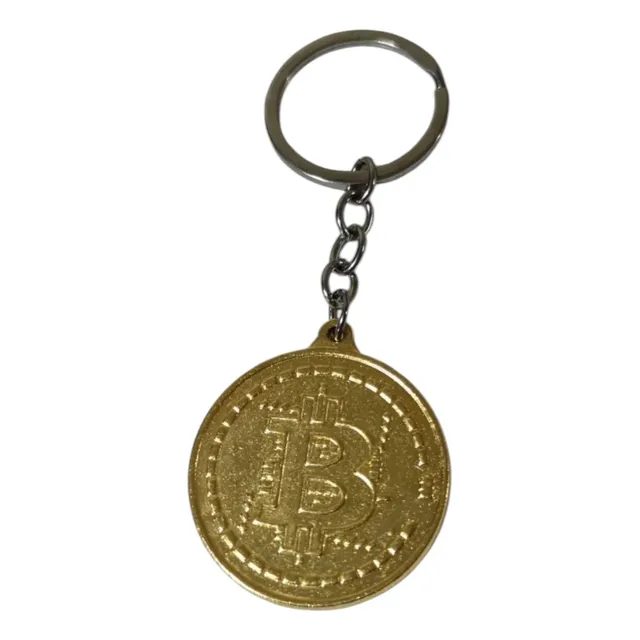 Llavero Moneda Bitcoin Criptomoneda Colección