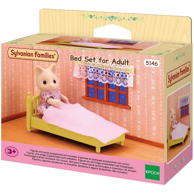 Sylvanian Families Set De Cama Adulto Mueble Juguete Niños ®