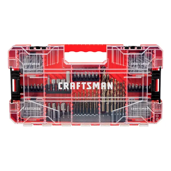Craftsman Caja De Mechas Y Puntas Destornillador 140 Pzas