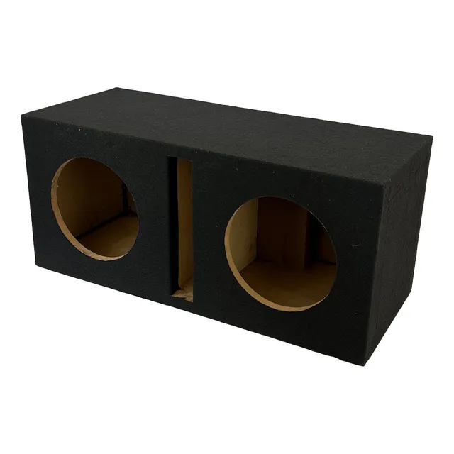 Cajon Rebote Para Subwoofer Doble 10 Pulgadas Mdf Porteado C