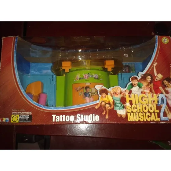 Tatto Studio Disney High School Musical Kreisel Juguete Niña