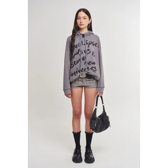 Canguro Kiddo Oversize De Rustico Mujer 47 Street