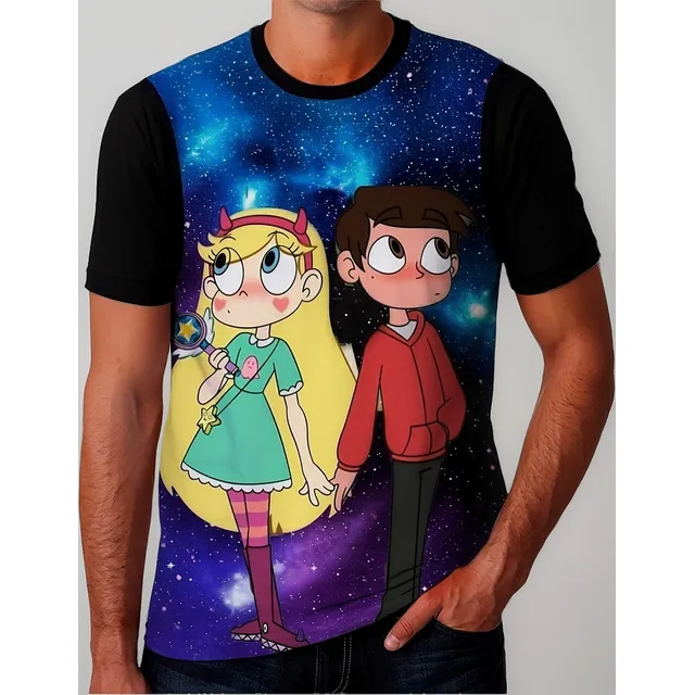 Camisa Camiseta Star Vs As Forças Do Mal Personagens 08