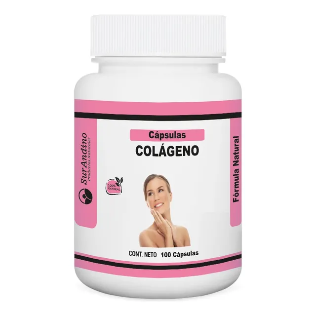 Colageno Sur Andino Previene Osteoporosis 500mg 100 Capsulas