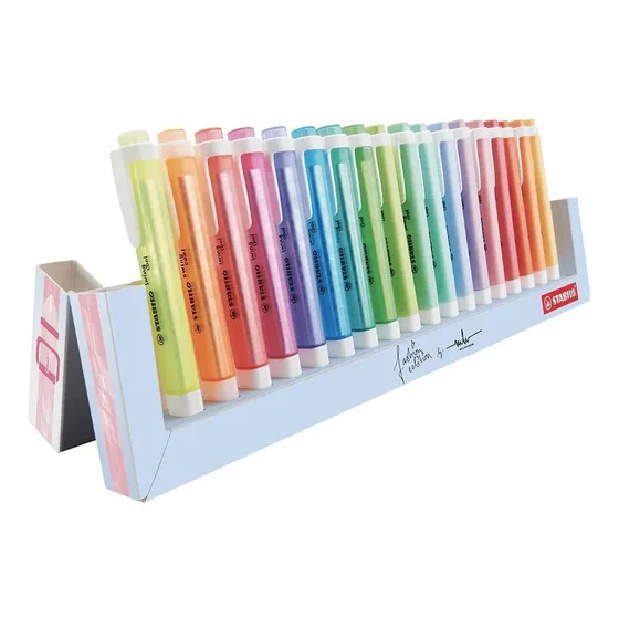 Marca Texto Stabilo Swing Cool 18 Cores Display