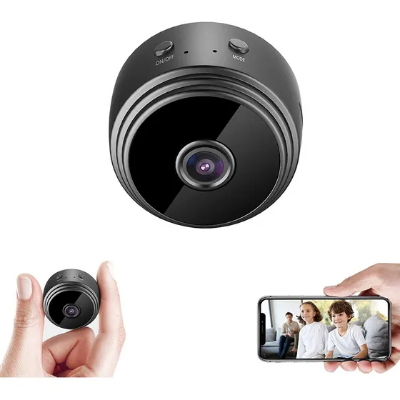 Mini Câmera Espiã A9 Wi-fi Full Hd Visão 150º