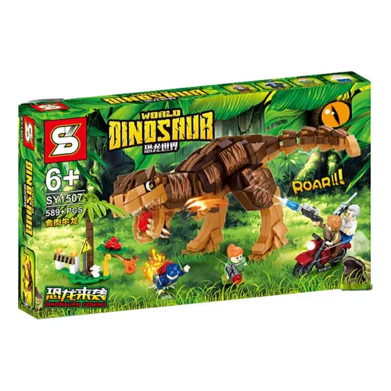 Blockes Sy Jurassic World-world Dinosaur -589 Pcs 589 World