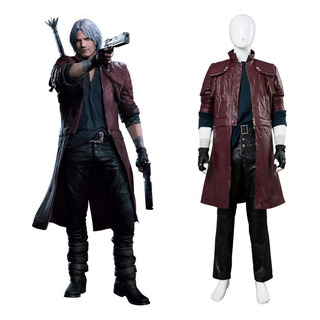 Devil May Cry 5 Dante Disfraz De Cosplay Para Hombre Devil May Cry 5 Dante Disfraz De Cosplay Para Hombre