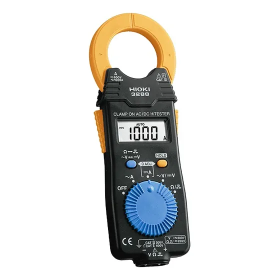 Amperímetro De Tenaza Hioki 3288-20, Puntas Y Case Acdc1000a