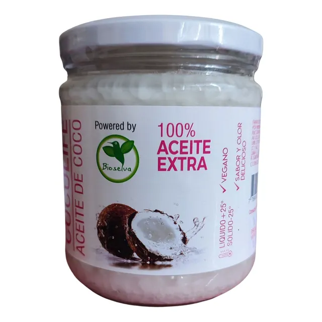Aceite De Coco Extra Virgen X (450) Gr