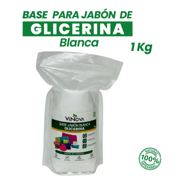1 Kg De Base Glicerina Blanca