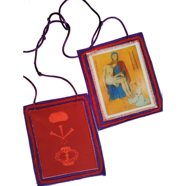Escapulario Morado María Julia