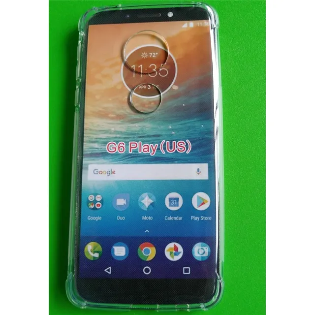Funda Case Para Motorola Moto Carcasa Uso Rudo Transparente