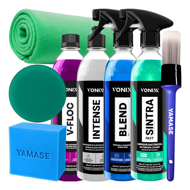 Kit Lavagem Automotiva V-floc Blend Sintra Intense Vonixx