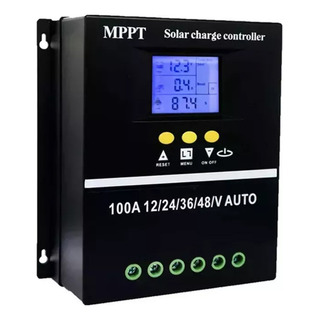 Controlador De Carga Solar 100a, Automático 12/24v, Mppt Controlador De Carga Solar 100a, Automático 12/24v, Mppt