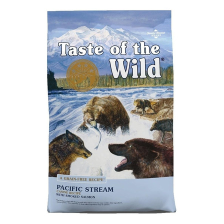 Alimento Taste of the Wild para perro adulto sabor salmón en bolsa de 28lb
