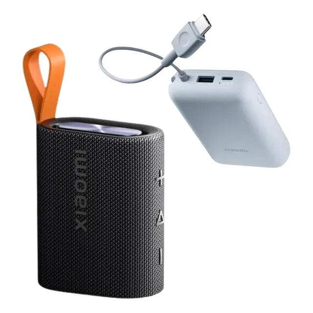 Pack Xiaomi Parlante Mi Sound Pocket + Power Bank 10000 Mah
