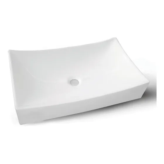 Lavamanos De Sobreponer Rectangular Modelo Allos Castel Lujo