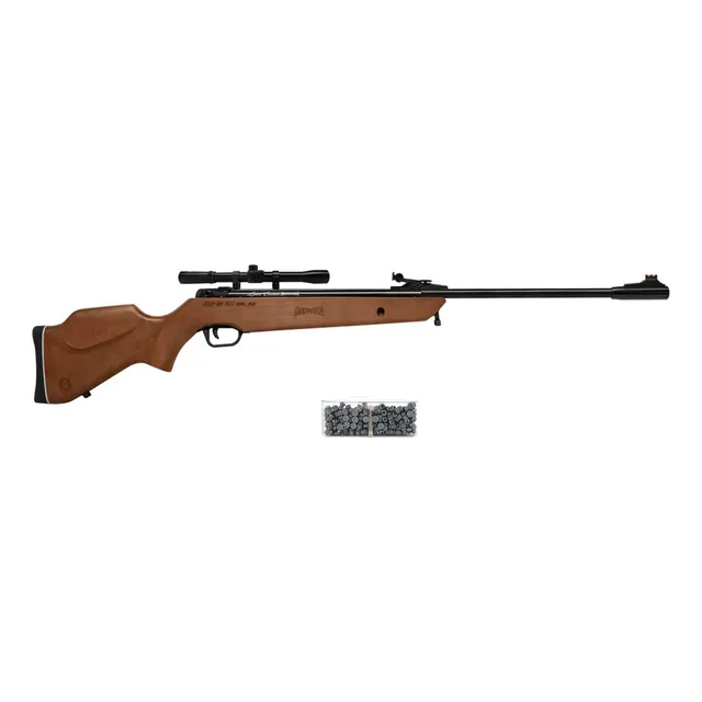 Rifle Deportivo Baja Potencia 5.5mm Mendoza Rm-10 Con Mira