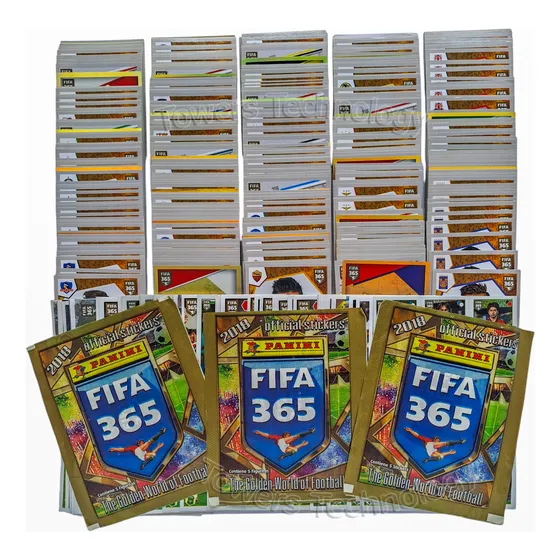 500 Láminas Sin Repetir Fifa 365 2018 - Panini