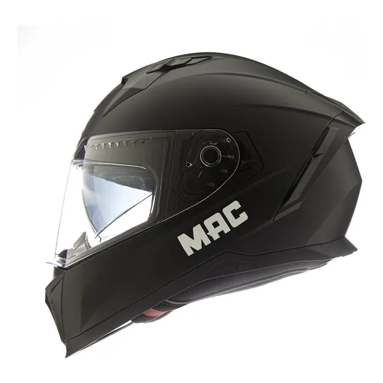 Casco Moto Integral Doble Visor Mac Force Cuota Devotobikes