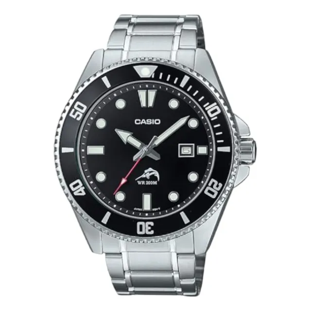 Reloj Casio Marlin Duro Mdv-106 Original En Acero Inoxidable