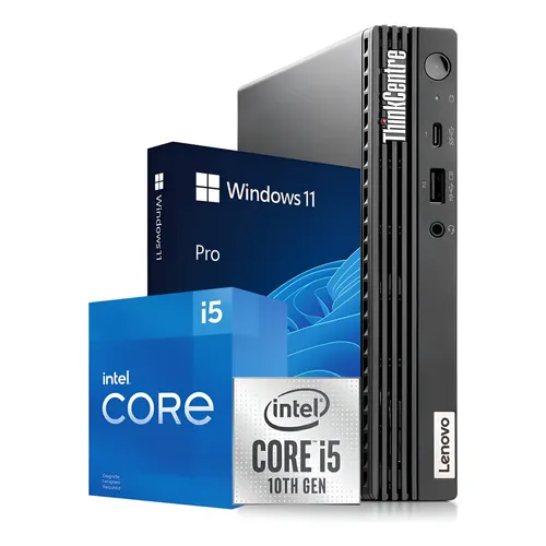 Mini Pc Lenovo M70q I5 10400t 8g 240gb Nvme Hdmi Dispport 110/220