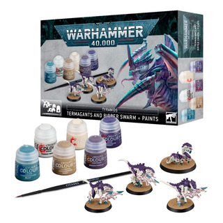 Citadel Wh40k Tyranids Termagants And Ripper Swarm Paint Set Citadel Wh40k Tyranids Termagants And Ripper Swarm Paint Set