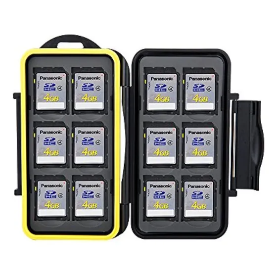 Jjc Mc-sd12 - Funda Para Tarjetas De Memoria De
