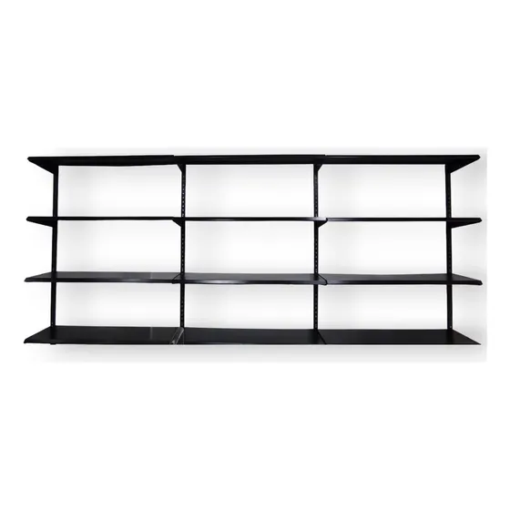 Estante De Pared Tipo Góndola Completo 