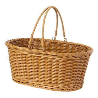 Canasta De Picnic Hecha A Mano Organizador Portátil Con Canasta De Picnic Hecha A Mano Organizador Portátil Con